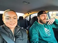 Alexis Kay tests Lovense Lush 3 toy in public, then gets fucked doggystyle with creampie