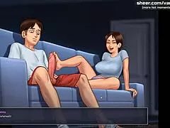 yo, check this hot blowjob and footjob from my sexy roommate!