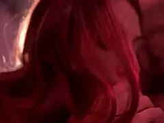 The fierce brunette bitch dominated her tied-up boyfriend hard