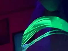 Sexy POV with Nikki Lixxx and her monster cock.