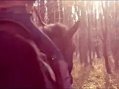 is milfycalla riding her sexy step-mom outdoors?