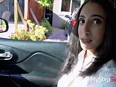 Holy Crap! Teen Whore Daughter Angelica Cruz Gets Nailed After School!