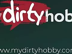 German milf gets cumshot on big ass after pov doggy