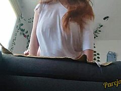 嘿，试过和女友的巨乳闺蜜这样激烈做爱吗？