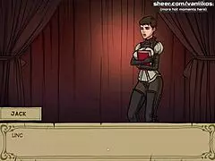 OMG, this witch hunter trainer vampire blonde teen with big boobs sucks and rides a huge cock! 🥵