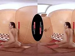 Realitylovers - Shower Allurement With Anna, Featuring Footjob And Riding In Pov Scene