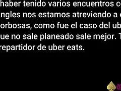 Old bbw latina milf describes being fucked by the mexican uber eats delivery guy in a cuckold scenario.