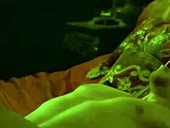 Carice Van Houten as Melisandre in steamy Game of Thrones car scene.