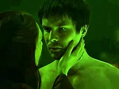 Carice Van Houten as Melisandre in steamy Game of Thrones car scene.