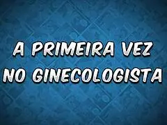 First Time at the Gynecologist: Excited Young Woman with Handsome Doctor