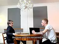 Need for sex drives tutor into affair with handsome guy! 😍