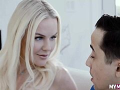 スリム厚肉義母を騎乗位とバックでガン突き中出し