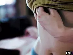 Kyler quinn caught masturbating by step mom, begs for family session.