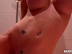 busty goddess jasmine jae seducing in bath tub