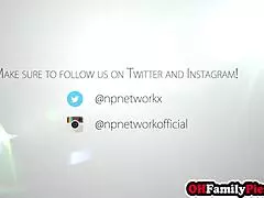 big tits megan marx swallows cock in foursome with nickey huntsman