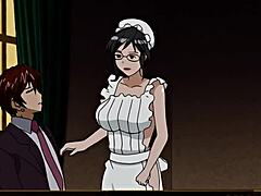 Pelanggan Busty Panas Susukan Bos Dalam Aksi Hentai Tak Censored