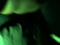 Chocolate milf receives powerful backshots on her big ass