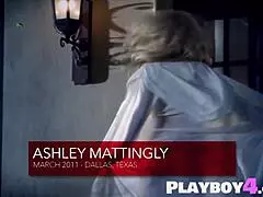 Sexy Blonde Big Tits Milf Model Ashley Mattingly Poses In Lingerie