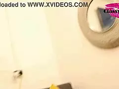 Blonde and brunette mature women in a reality scene.