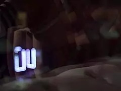 British big FAKE TITS milf blonde Ella Silver does solo STRIPTEASE for Playboy in softcore video