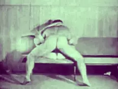 Retro Blowjob And Fucking In Erotic Confessions Of Victorian Gentleman With Hairy Beaver