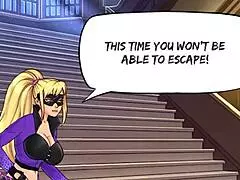 The darkest moments of this super heroine the lewd knight