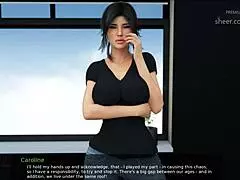 wow, tons of cum sprayed on my step sister's face in milfy city