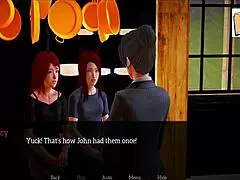 My new stepfamily includes a big-ass teen and milf in hentai-style fun.