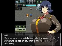 Shipwrecked spaceship todoroki hentai game ep 1 crushes huge tits and massive butt