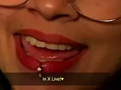 sharlot can't get enough, gobbling up two cocks at once like a pro