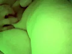 i'm moaning as i stick my fat dick into her curvy pussy with big natural tits