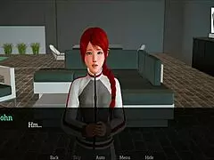 My new family episode features big tits MILF and teen ass