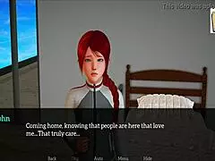 My new family episode features big tits MILF and teen ass