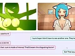 did nicole masturbate to exposed tits?