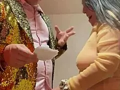 McHenry Cruiser gets a blowjob while doing standup comedy on stage