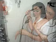 i ask my lover to record me masturbating in the shower