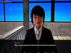 Wild Cowgirl Riding by MILF in Homemade 3D Game!