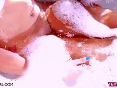 Blonde Teen 18+ Feels Intense Pleasure During Sofa Massage and Anal