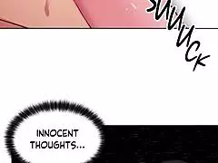 Teacher guides virgin student through sex rehab in hentai harem.