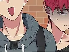 Teacher guides virgin student through sex rehab in hentai harem.