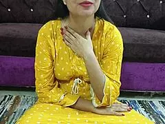 Himachali Audio of Beautiful Indian Bhabi Forcing Devar for Intimate Action