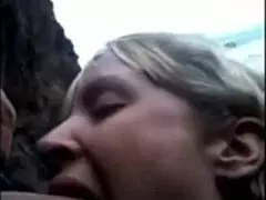 erotic teacher deepthroats before anal creampie