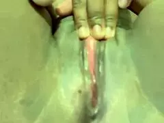 unsatisfied wife pleasures herself intensely