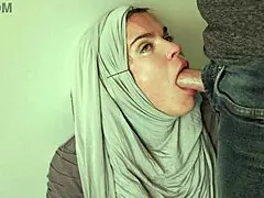Hell Yeah, Hijab Cosplay American Milf Gets Face Fucked Hard!