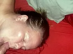 Ride my cock for a creampie, redhead milf.