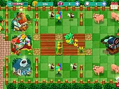 Nutaku booty farm hentai game with big ass