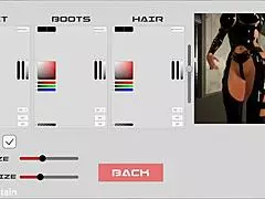 exploring the 3d metal bondage game with outfits and fetishes