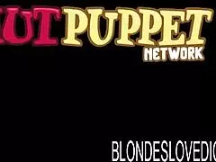 Blondes love dick - busty milf paige ashley rides a masked studs dick