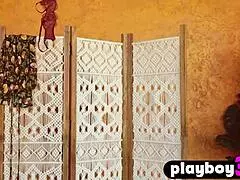 Milf Lindsay Marie's bra slips, revealing her beautiful small tits