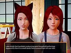 My new family explores erotic hentai adventures. Big tits and ass in homemade anime.